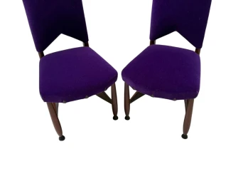 Pair of Amsterdamse School Chairs by Michel De Klerk for 't Woonhuys, 1916